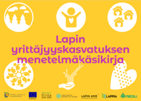 Lapin yrittäjyyskasvatuksen menetelmäkäsikirjan kansikuva