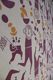 Eveliina Muotkavaara: Hophop! Yksityiskohta. Kuva: Charlene Airaud