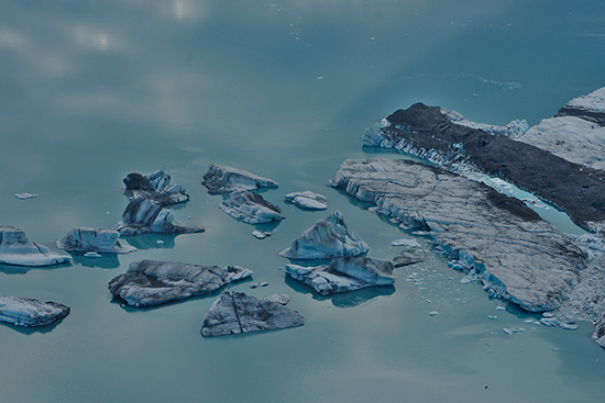 Icebergs in Harlequin Lake. Yakutat Glacier calves into Harlequin Lake. UAF_Martin Truffer 550x367.jpg
