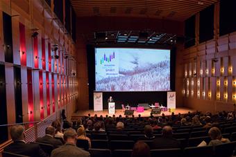 Rovaniemi Arctic Spirit konferenssin essintymislava Korundissa vuonna 2019.