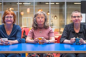 Kirsti Lempiäinen, Suvi Ronkainen ja Leena-Maija Rossi