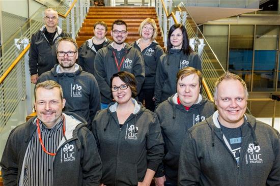 Kuva: Marko Junttila. Yhteisiä käytäntöjä tukipalvelun hoitamiseksi hiottiin joulun alla 19.12.2017 Lapin yliopistolla 