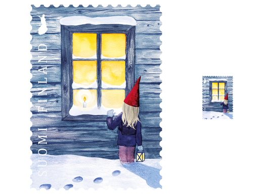 Ida Sarisalmi: Tonttu kurkistaa