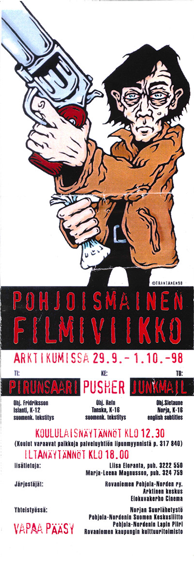 Festivaalin juliste vuodelta 19998