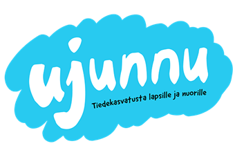 Tiedekasvatuskeskuksen uusi logo. Logon on suunnitellut Lappidesignin Tytti Mäenpää.