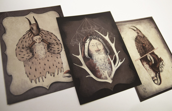 Maria Aili Timmerbacka: Osa sarjaa Monimuotoinen joulupukki. 2015.