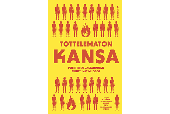 Tottelematon kansa -kirjan kansikuva