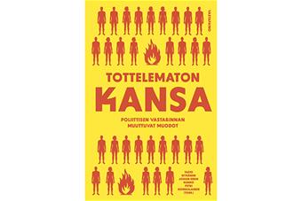 Tottelematon kansa -kirjan kansikuva
