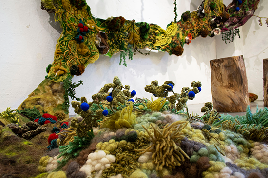 NORNAT-kollektiivin teos Metsän kulku.