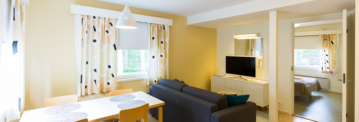 Vierashuoneita esittelevälle verkkosivulle