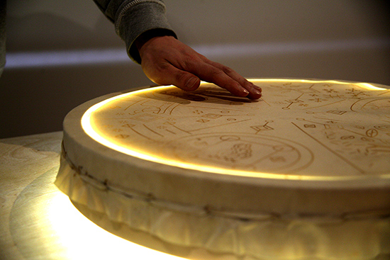 Interactive design exhibition Kaiku 2016: The Drum of the Arctic