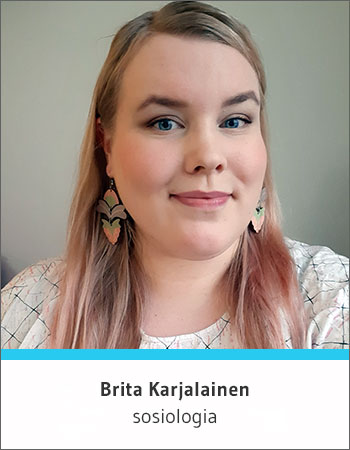 Brita Karjalainen, sosiologian alumni