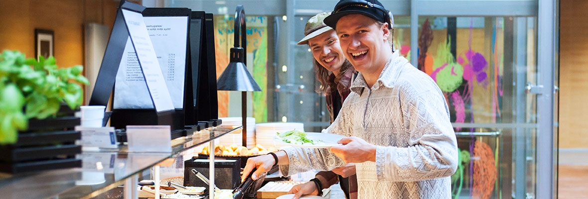 Campus restaurants at the University are tasty