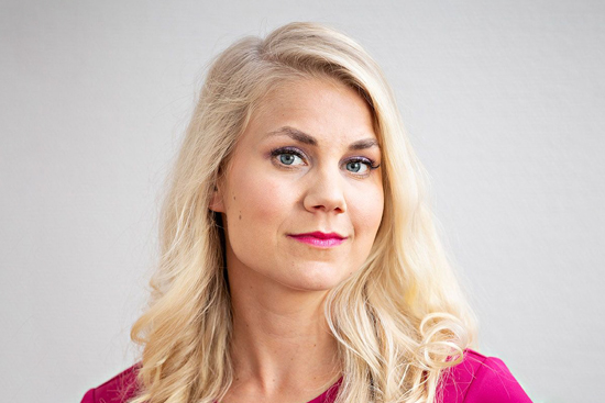 Saara Ylisaukko-oja. Kuva: Jarno Kovamäki.