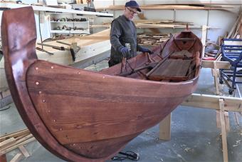 Jouni Laiti ja tenolainen lohivene