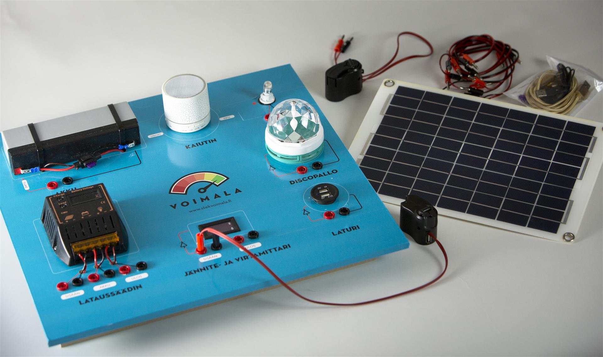 kuva STEK ry VOIMALA-sähköenergian oppimiskokonaisuudesta