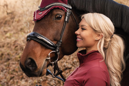 Nina Nyberg ja hevonen