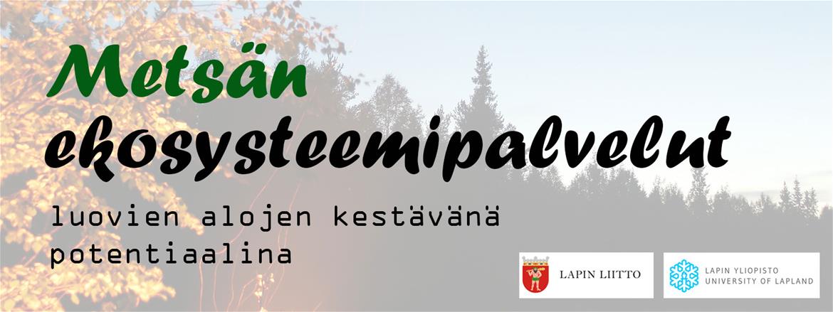 Metsän ekosysteemipalvelut luovien alojen kestävänä potentiaalina