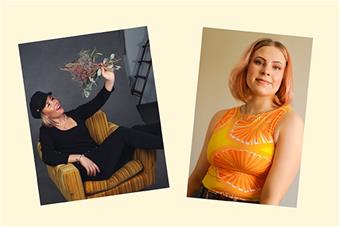 Ruut Laukkanen ja Jenna Siira.