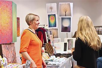 Kuva vuoden 2018 Arktisilta Markkinoilta. Kuvaaja Iida Kutuniva