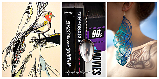 Pohjoisia muotoilutuotteita Arctic design shop-in-shopissa Helsingissä