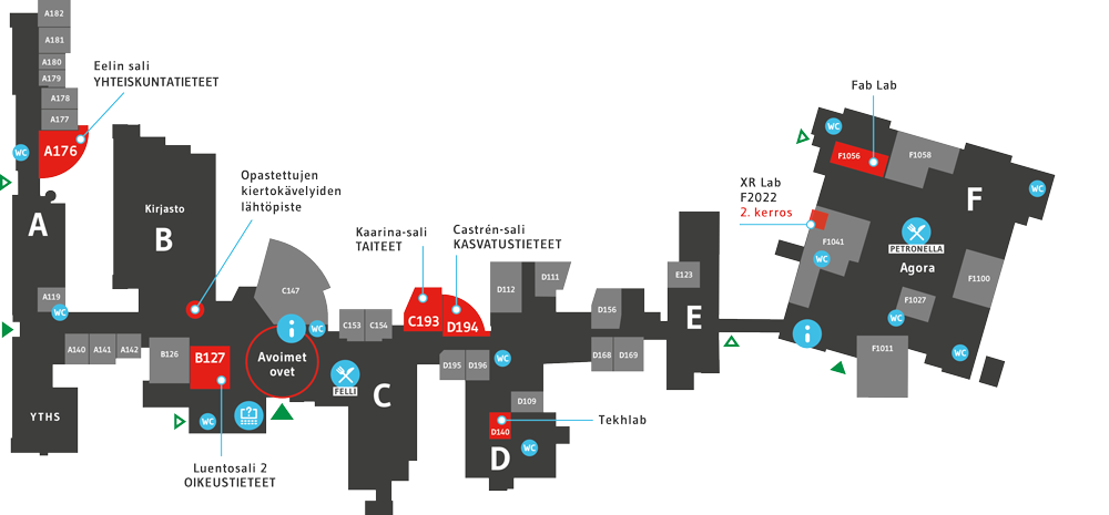 Avoimet ovet -kartta